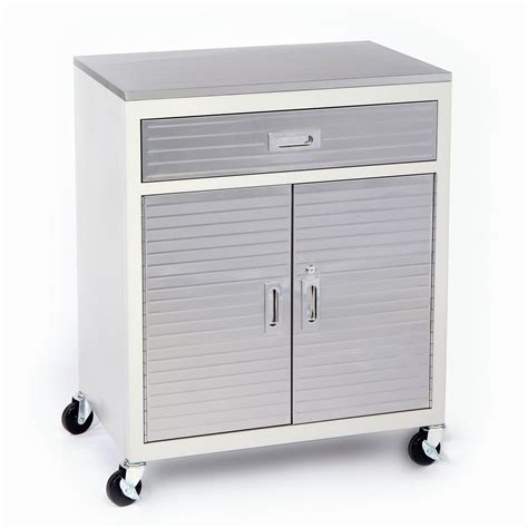 ultra hd one drawer cabinet with stainless steel top|UltraHD® Seville Classics UltraHD 7.